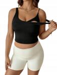 Shein Fekete Puha Kismama Melltartó Levehető Vállpántokkal L 1MA (sz25022798775851822)