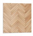 Wallfluent Öntapadós Vinil Csempe Nyomtatott Halszálka Padló Mintával 9x30x30 (010310410010000033510)
