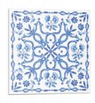 Wallfluent Fali Pvc csempe öntapadós virágos dekorációs minta 9 db 30x30 cm (010310410010000033505)