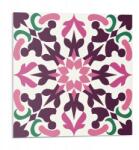 Wallfluent Fali Pvc csempe öntapadós szimmetrikus növényi mintás 9 db 30x30 cm (010310410010000283125)