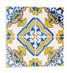 Wallfluent Falicsempe öntapadós Vinyl mozaik minta virágokkal 9 db 30x30 cm (010310410010000283189)