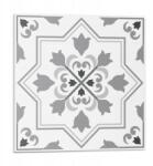 Wallfluent Fali Pvc csempe öntapadós virág motívumokkal 9 db 30x30 cm (010310410010000276731)
