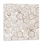 Wallfluent Vinil Dekoráció Fali Csempe Irodába Fatörzs minták a háttérben 9x30x30 (010310410010000276210)