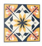 Wallfluent Falicsempe öntapadós Vinyl Virágmintás rombusz 9 db 30x30 cm (010310410010000283095)