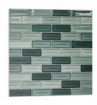 Wallfluent Öntapadós Pvc csempe Téglalap alakú mozaik 9 db 30x30 cm (010310410010000283044)