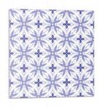 Wallfluent Falicsempe Pvc grafikával Geometrikus minta virágokkal 9 db 30x30 cm (010310410010000033420)