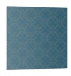 Wallfluent Dekoratív Vinil Fali Csempe Virág motívum hálóban 9 db 30x30 cm (010310410010000033408)