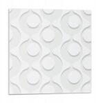 Wallfluent Dekoratív Vinil Padló Csempe Absztrakt Minta körökkel 9x30x30 (010310410010000276175)