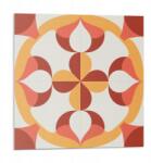 Wallfluent Öntapadós csempe Vinyl Absztrakt geometrikus minta 9 db 30x30 cm (010310410010000283105)