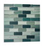 Wallfluent Vinil csempe öntapadós mozaik téglalap alakú csempe 9 db 30x30 cm (010310410010000283042)