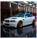 ZeSmakiem Fotótapéták 312x312 Bmw alacsony profilú gumiabroncsok (H2073Z_TV5BX_312x312cm ODS)