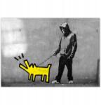 ZeSmakiem Fotótapéták 416x290 Banksy kutyus (H342M_TV5BD_416x290cm ODS)