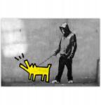 ZeSmakiem Fotótapéták 368x254 Banksy kutyus (H342M_TV5BF_368x254cm ODS)
