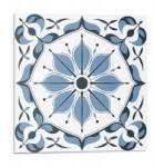 Wallfluent Fali Pvc csempe öntapadós virágmintás részletekkel 9 db 30x30 cm (010310410010000283113)