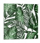 Wallfluent Dekoratív Vinil Csempe Padló Trópusi levelek mintás 9x30x30 (010310410010000027842)