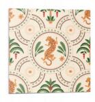 Wallfluent Vinil csempe öntapadós Trópusi mintás leopárd mintás 9 db 30x30 cm (010310410010000283286)