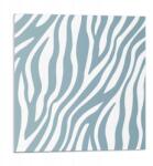Wallfluent Fali Pvc csempe öntapadós zebra mintás 9 db 30x30 cm (010310410010000033339)