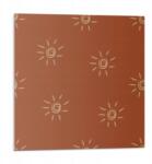 Wallfluent Vinil Csempe Grafikával Fürdőszobába Napsütötte mintás háttérrel 9 db 30x30 cm (010310410010000033494)