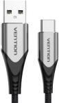 Vention USB 2.0 A to USB-C 3A Cable Vention CODHH 2m Gray (35130) - vexio