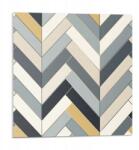 Wallfluent Fali Dekoráció Pvc Csempe Szoba Mintával Halszálka Mintás 9 db 30x30 cm (010310410010000276777)