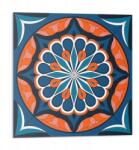 Wallfluent Vinil Csempe Konyhai motívummal Mandala minta levelekkel 9 db 30x30 cm (010310410010000283006)
