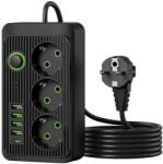  Prelungitor K907I Prelungitor: 3 prize, USB, Type-C