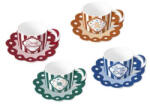 Bialetti Candyland csészék csészealjakkal 4 db 80 ml (3103473)