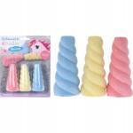 Unicorn Egyszarvús, csillámos járdakréta, 3 színben (8719987795961)