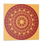 Wallfluent Öntapadós vinil csempe nyomott mintával mandala csillaggal 9x30x30 (010310410010000283166)