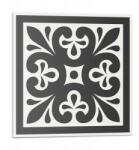 Wallfluent Vinil csempe öntapadós minta elegáns motívumokkal 9 db 30x30 cm (010310410010000283236)