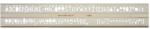 KOH-I-NOOR Betűsablon, 10 mm, KOH-I-NOOR (0748020039PE/074803900000) - molnarpapir