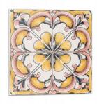 Wallfluent Falicsempe öntapadós Vinyl Virágmintás kerámia 9 db 30x30 cm (010310410010000283173)