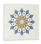 Wallfluent Falicsempe Pvc grafikával Mandala virágmintákkal 9 db 30x30 cm (010310410010000283004)