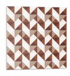 Wallfluent Vinil Csempe Grafikával Fürdőszobába Geometrikus háromszög minta 9x30x30 (010310410010000282955)