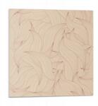 Wallfluent Dekoratív Vinil Padló Csempe Hullámos vonalak minta 9 db 30x30 cm (010310410010000033507)