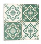 Wallfluent Fali Pvc csempe öntapadós virágminták csempén 9 db 30x30 cm (010310410010000033468)