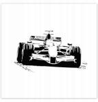 ZeSmakiem Fotótapéták 312x312 Formula One F1 Bolid (H4653M_TV5BX_312x312cm ODS)