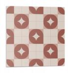 Wallfluent Falicsempe Pvc grafikával Geometrikus minta körökkel 9 db 30x30 cm (010310410010000282908)