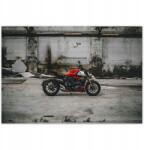 ZeSmakiem Fotótapéták 368x254 Piros Ducati Motorkerékpár (H10199M_TV5BF_368x254cm ODS)