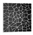 Wallfluent Fali Pvc csempe öntapadós absztrakt mozaik minta 9 db 30x30 cm (010310410010000276199)