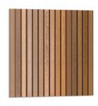 Wallfluent Nyomtatott csempe öntapadós vinil deszkák különböző textúrákkal 9x30x30 (010310410010000276760)
