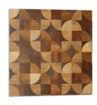 Wallfluent Falicsempe öntapadós Vinyl Geometrikus fa mintás 9 db 30x30 cm (010310410010000074194)