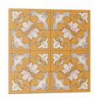 Wallfluent Falicsempe öntapadós Vinyl virágmintás mozaik 9 db 30x30 cm (010310410010000283115)