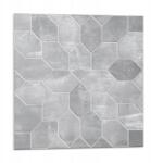 Wallfluent Vinil csempe öntapadós hexagonális mintás mozaik 9 db 30x30 cm (010310410010000283200)