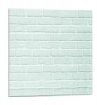 Wallfluent Vinil Csempe Grafikával Fürdőszobába Téglafal minta 9 db 30x30 cm (010310410010000057077)