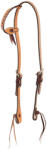 ZILCO Roughout Buckstitched Egyfüles Kantár