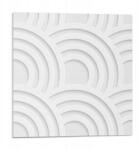 Wallfluent Dekoratív Vinil Padló Csempe Hullámos minták a háttérben 9 db 30x30 cm (010310410010000276168)