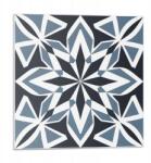 Wallfluent Dekoratív Vinil Padló Csempe Geometria szimmetria 9 db 30x30 cm (010310410010000283109)