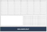 REALSYSTEM Íróalj REALSYSTEM 7141 570x390mm kék (7141-04) - papir-bolt