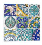 Wallfluent Fali Pvc csempe öntapadós kerámia minták mozaikban 9 db 30x30 cm (010310410010000283242)